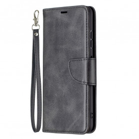 Funda Samsung Galaxy A22 5G solapa oblicua lisa