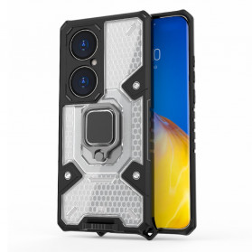 Funda híbrida estilo panal de abeja para el Huawei P50