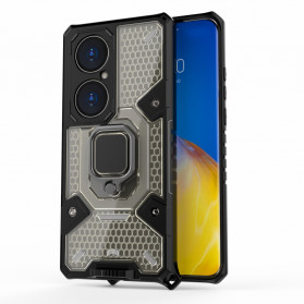 Funda híbrida resistente al estilo panal de abeja para el Huawei P50 Pro