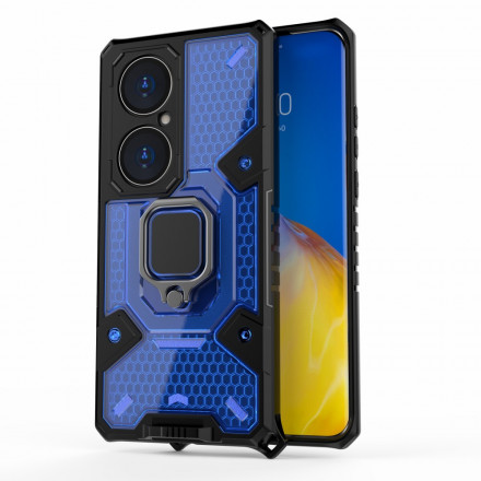 Funda híbrida resistente al estilo panal de abeja para el Huawei P50 Pro