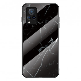 Vivo V21 5G Cover Premium Tempered Glass Colors