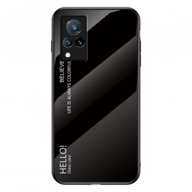 Vivo V21 5G Funda de cristal templado Hola