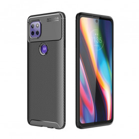 Funda Moto G 5G Textura Flexible de Fibra de Carbono