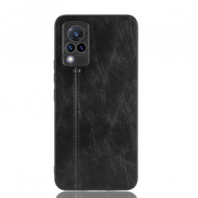 Funda Vivo V21 5G Cuero Efecto Couture