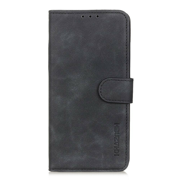 Funda Azus Zenfone 8 Efecto Cuero Mate Vintage KHAZNEH