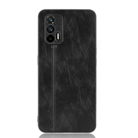 Funda Realme GT 5G Cuero Estilo Costura