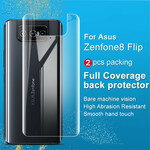 Protección de hidrogel IMAK para la parte trasera del Azus Zenfone 8 Flip