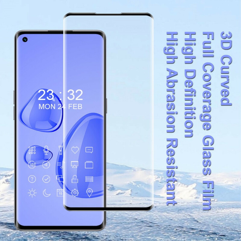 Protección de cristal templado IMAK 3D para el Oppo Find X3 Neo