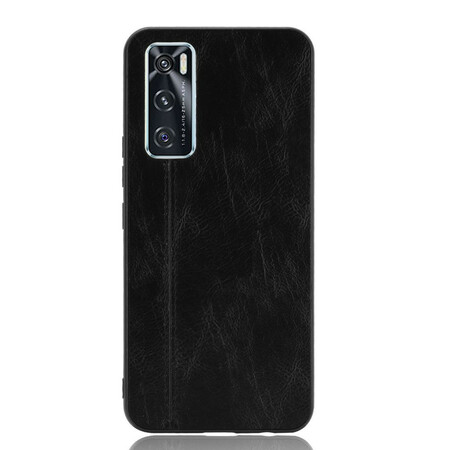 Funda de cuero estilo Vivo Y70 cosida