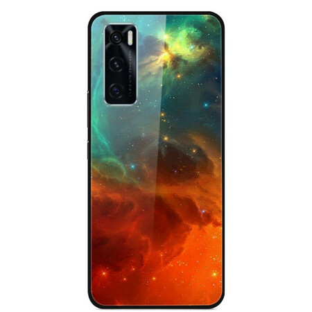 Funda Vivo Y70 Sky Red and Green