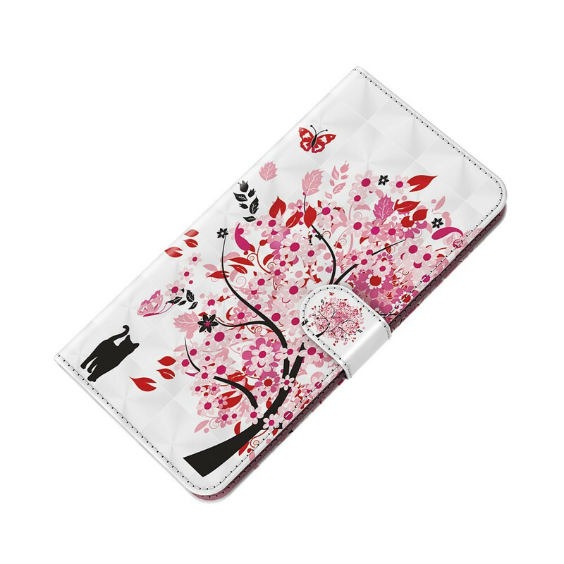 Xiaomi Mi 10T / 10T Pro Funda Tree Rosa