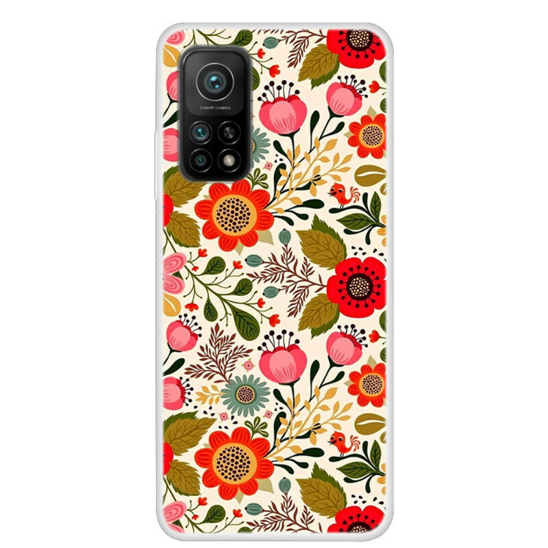 Xiaomi Mi 10T / 10T Pro Funda Floral Tapestry