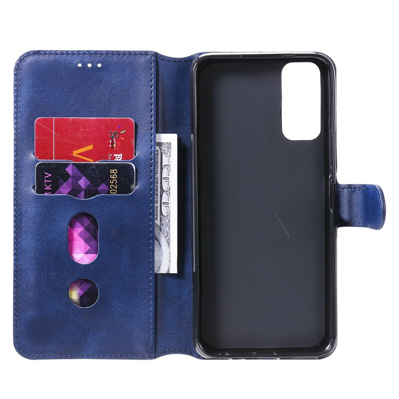 Funda estilo polipiel para el Vivo Y20s / Y11s