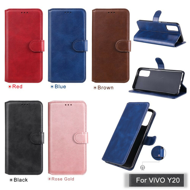 Funda estilo polipiel para el Vivo Y20s / Y11s