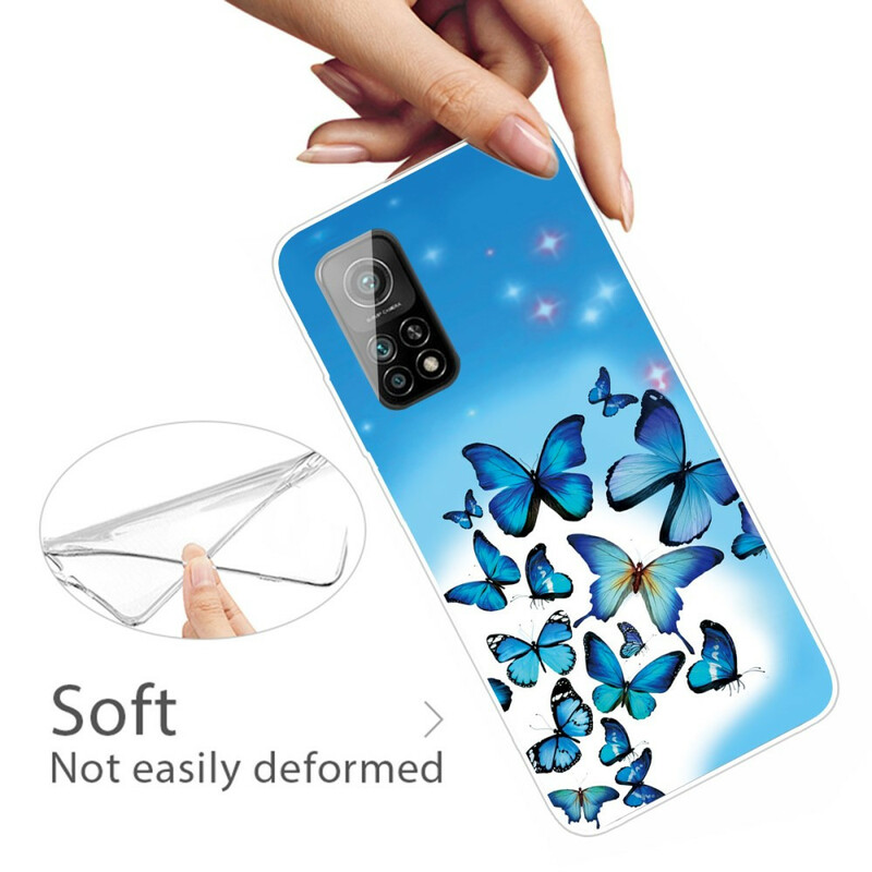 Xiaomi Mi 10T / 10T Pro Funda Butterflies
