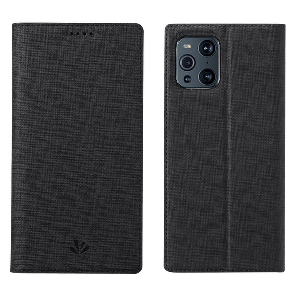 Flip Cover Oppo Find X3 / X3 Pro Textura VILI DMX