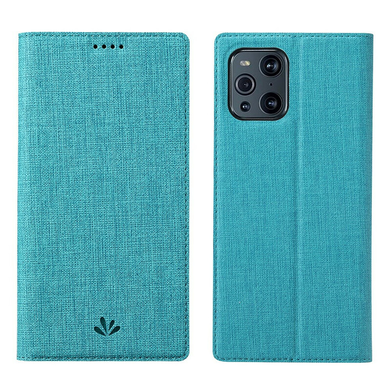 Flip Cover Oppo Find X3 / X3 Pro Textura VILI DMX