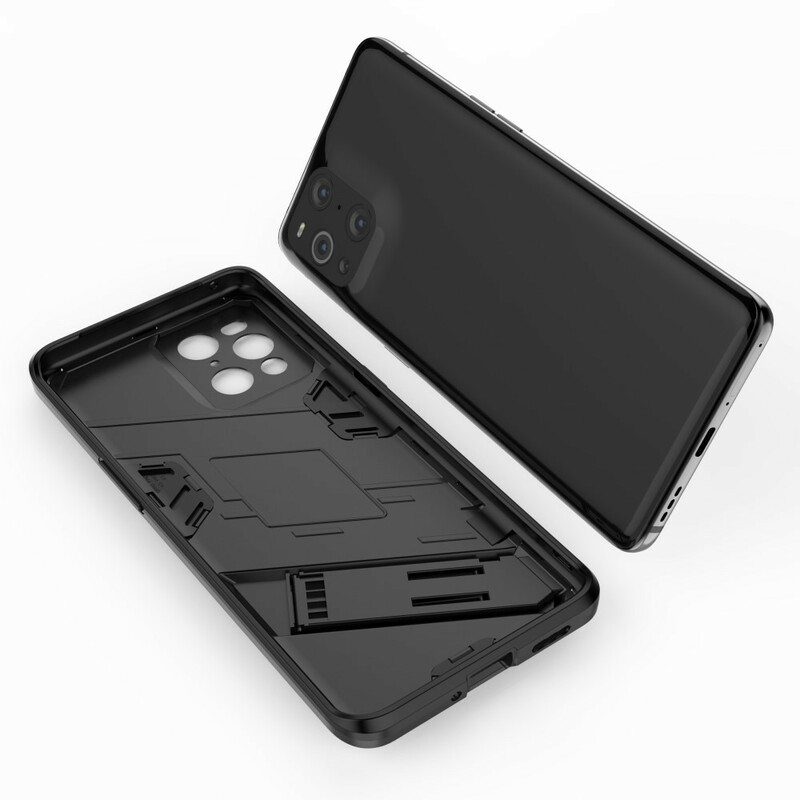 Funda Oppo Find X3 / X3 Pro Soporte extraíble de dos posiciones para manos libres Funda Oppo Find X3 / X3 Pro Soporte extraíble de dos posiciones para manos libres