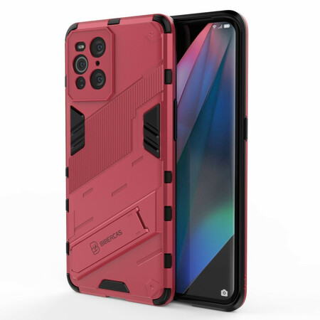 Funda Oppo Find X3 / X3 Pro Soporte extraíble de dos posiciones para manos libres