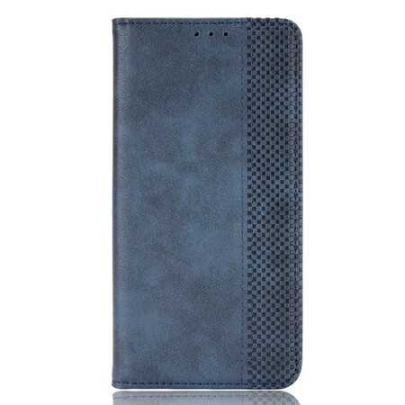 Flip Cover Oppo Find X3 / X3 Pro Efecto Cuero Estilo Vintage