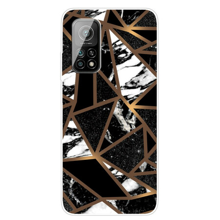 Funda de mármol geométrica Xiaomi Mi 10T / 10T Pro