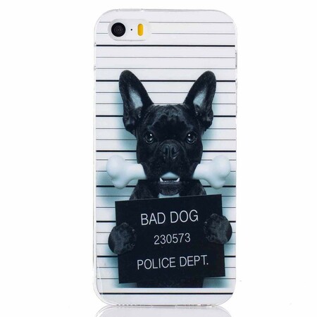 Funda para iPhone SE/5/5S Bad Dog