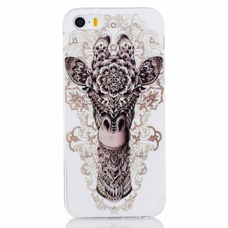 Funda de Jirafa Tribal para iPhone SE/5/5S