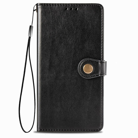 Funda de polipiel Xiaomi Mi 10T / 10T Pro con cierre vintage