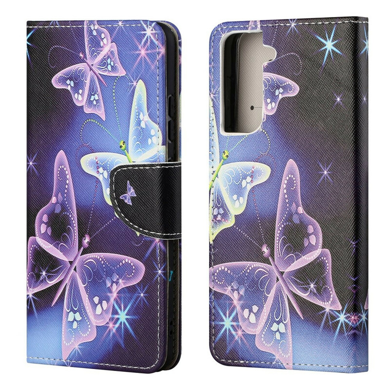 Funda Samsung Galaxy S21 FE Mariposas