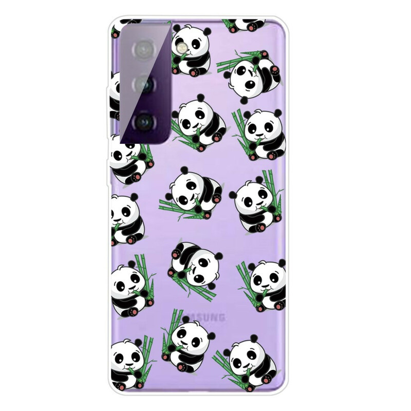 Funda Samsung Galaxy S21 FE Little Pandas