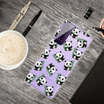 Funda Samsung Galaxy S21 FE Little Pandas