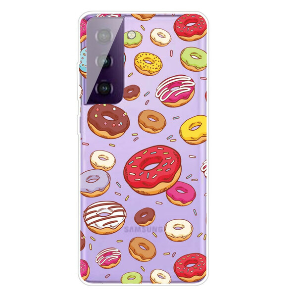 Samsung Galaxy S21 Funda FE love Donuts