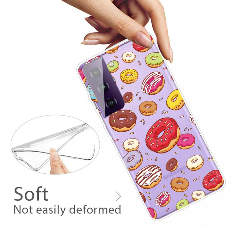 Samsung Galaxy S21 Funda FE love Donuts