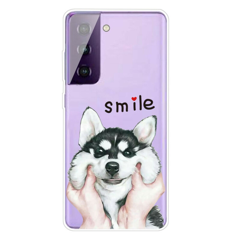 Funda Samsung Galaxy S21 FE Smile Dog
