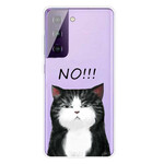 Funda Samsung Galaxy S21 FE El gato que dice no