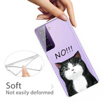 Funda Samsung Galaxy S21 FE El gato que dice no