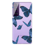 Funda Samsung Galaxy S21 FE Mariposas salvajes