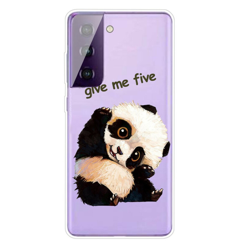 Samsung Galaxy S21 FE Panda Funda Give Me Five