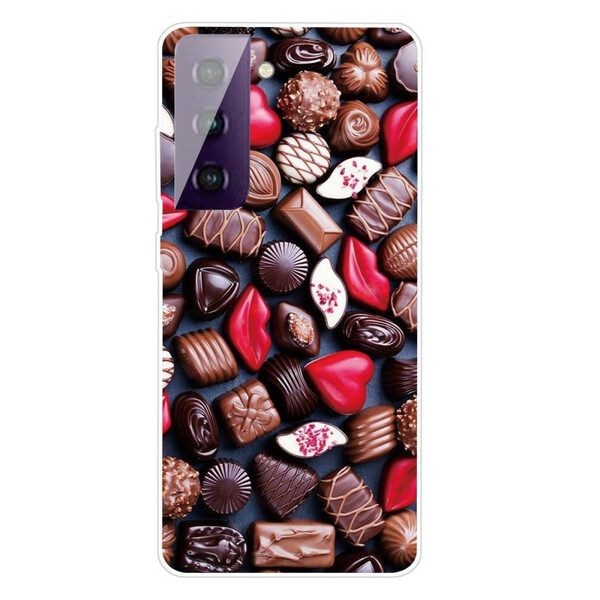 Funda Samsung Galaxy S21 FE Flexible Chocolate