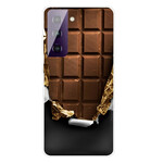 Samsung Galaxy S21 FE Funda Flexible Chocolate