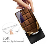 Samsung Galaxy S21 FE Funda Flexible Chocolate