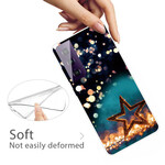 Funda flexible de estrella para el Samsung Galaxy S21 FE