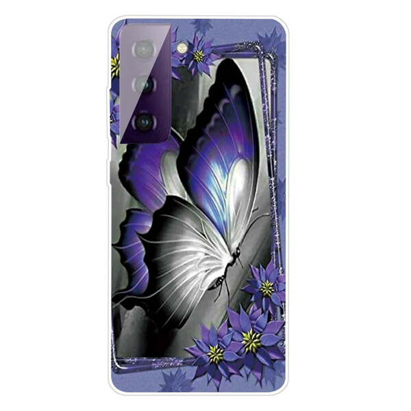 Funda Samsung Galaxy S21 FE Mariposas