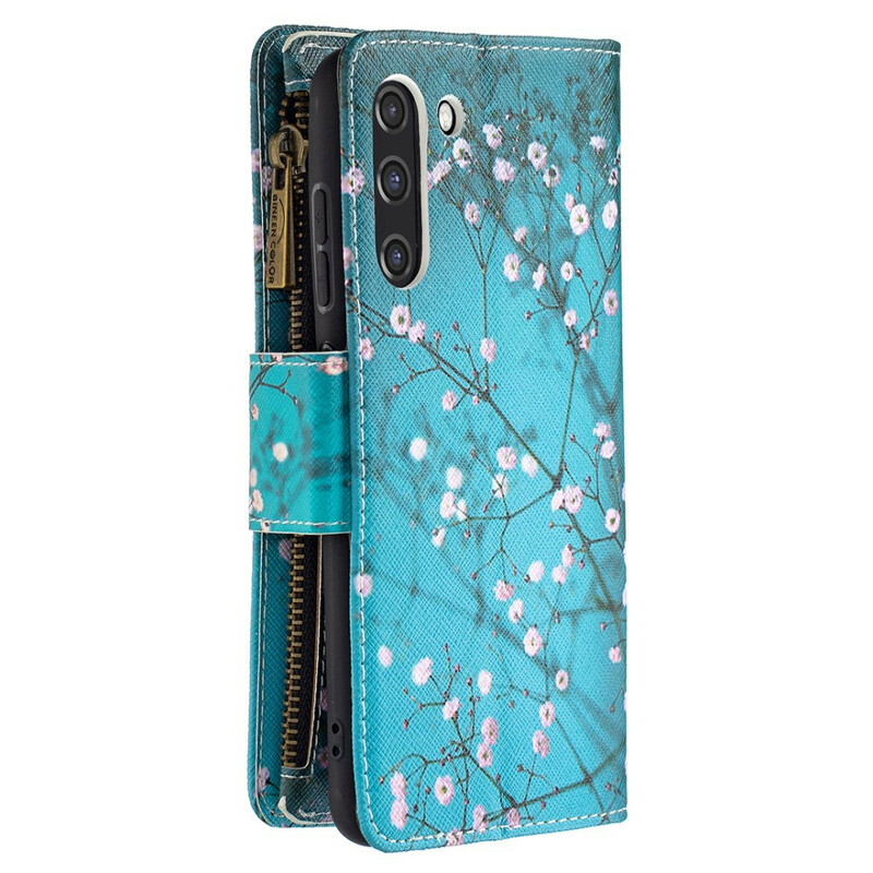 Funda Samsung Galaxy S21 FE con bolsillo con cremallera Funda Samsung Galaxy S21 FE con bolsillo con cremallera
