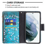 Funda Samsung Galaxy S21 FE con bolsillo con cremallera Funda Samsung Galaxy S21 FE con bolsillo con cremallera