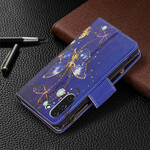 Funda Samsung Galaxy S21 FE con bolsillo de cremallera de mariposa