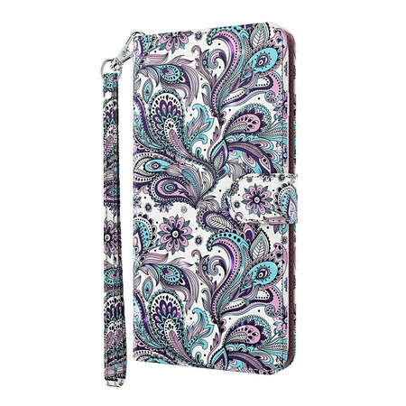 Xiaomi Redmi 9T / Note 9 Funda con patrón de flores