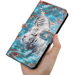 Funda Xiaomi Redmi 9T / Note 9 Tigre en el agua
