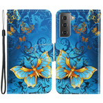 Funda Samsung Galaxy S21 FE Strap Butterfly Variations