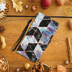 Samsung Galaxy S21 FE Funda geométrica estilo mármol